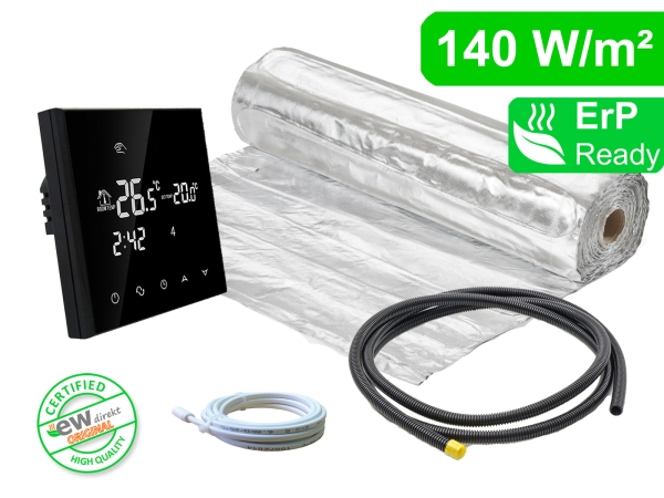 Thermostat RT-50 mit AluPro 140 W/m² für Laminat / Klickvinyl