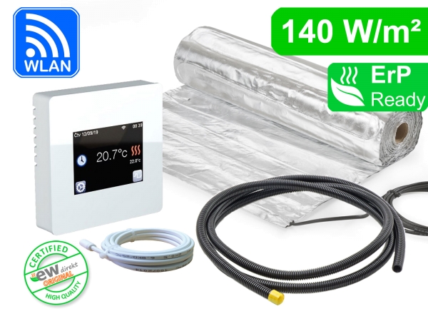Thermostat Fenix TFT - WIFI mit AluPro 140 W/m² für Laminat / Klickvinyl