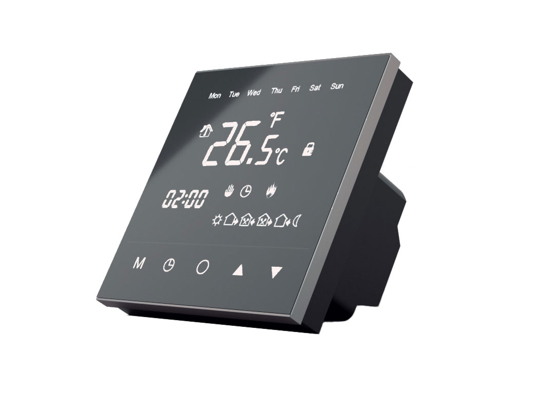 Thermostat RT-50 touchscreen schwarz, Thermostate, Elektrische  Fußbodenheizung