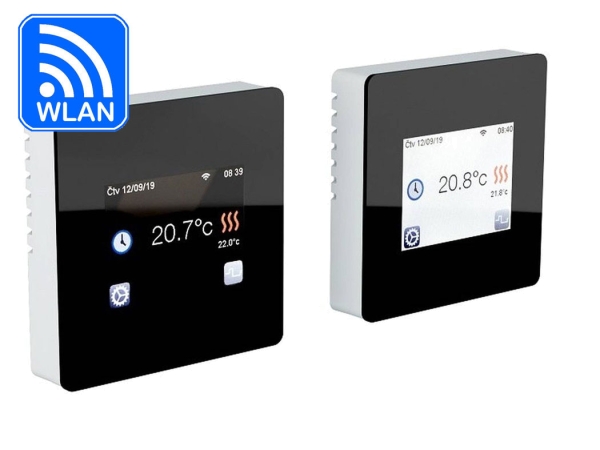 Digitales Thermostat Fenix TFT - WIFI schwarz - Amazon Alexa / Google Home