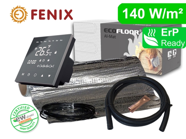 Thermostat RT-50 mit FENIX AL-MAT 140 W/m² für Laminat / Klickvinyl